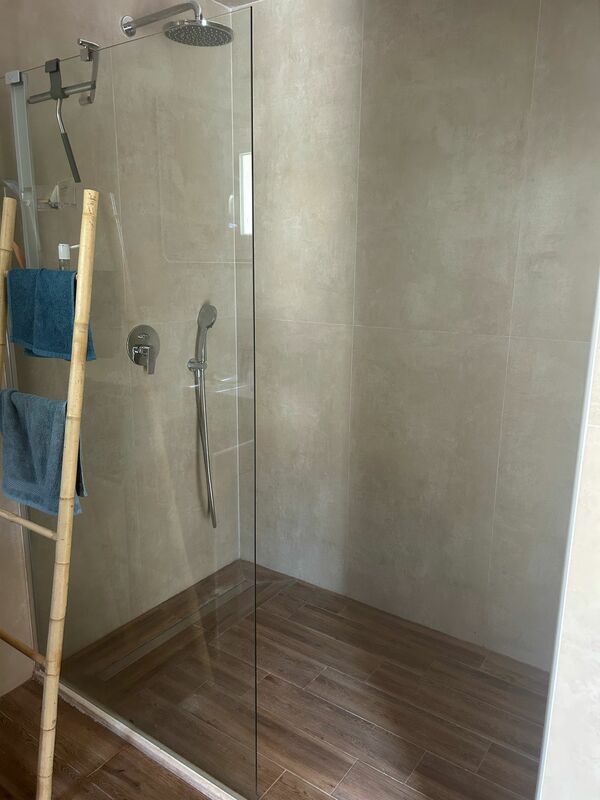 Ferienhaus Spitaki, Agios Stefanos – Dusche