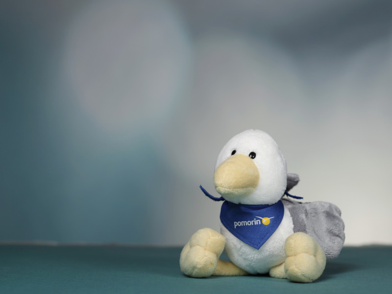 Bepo, Maskottchen des Reisebüros Pomorin